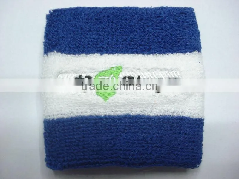 Wholesale Embroidery Wrist Sweatbands