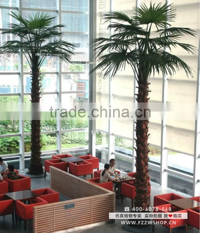 2016 outdoor decorative metal palm trees make sale artificial palm