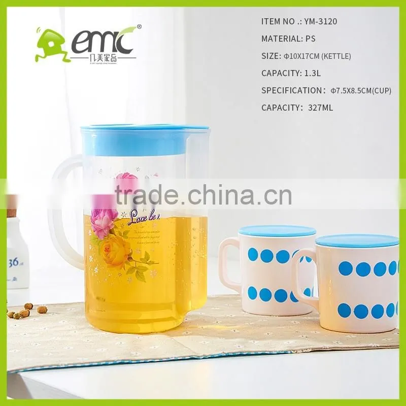 Plastic Juice Pitchers, Plastic pitchers for water and juice, Juice and water pitchers