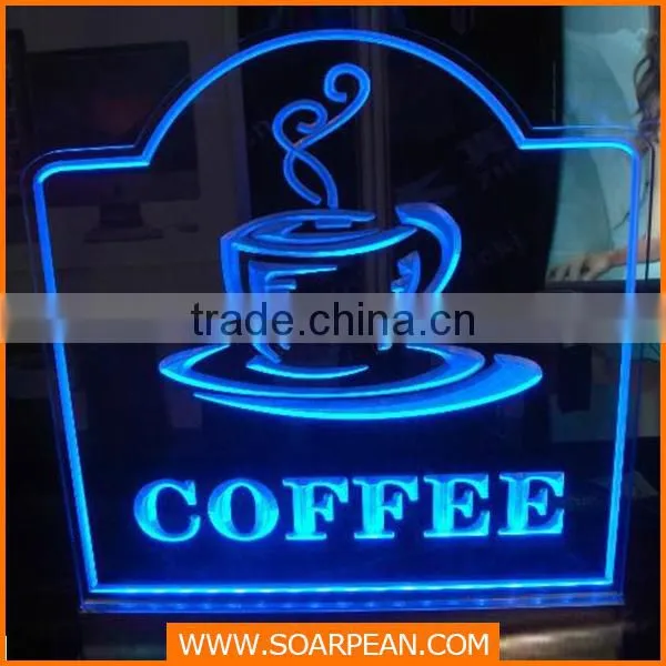 customized acrylic led billboard