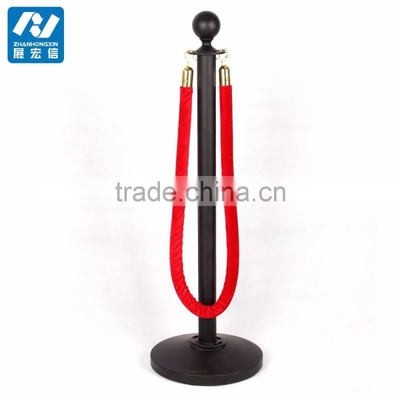 Customized unique rope barrier stand for event