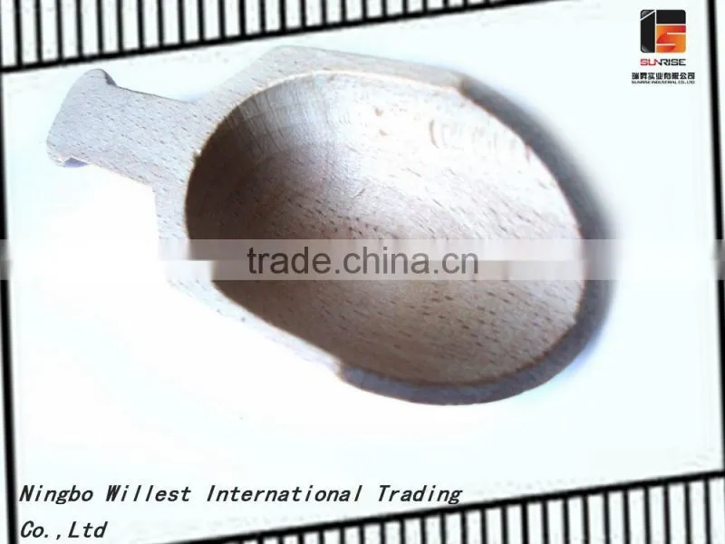 natural wood mini spoon for coffee bean, tea,salt