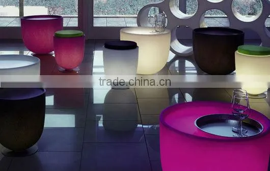 beautiful led light outdoor chairs/ single sofa chair light