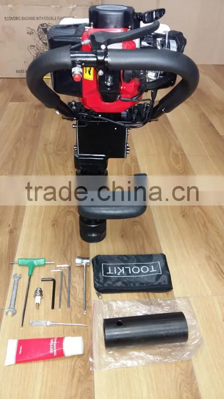 50mm 55mm 70mm Handheld Gas Powered Hammer Pile Machine Portable Gasoline Hydraulic Pile Driver