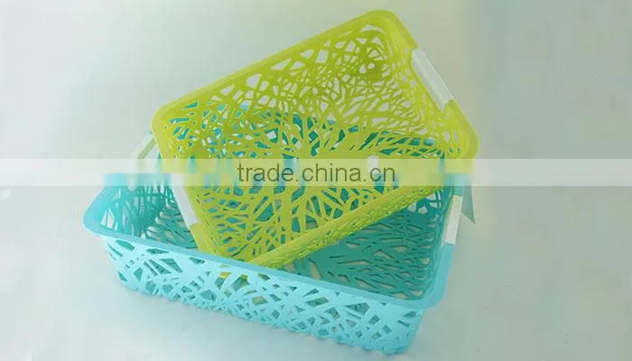 cheap wholesale drainer basket colorful storage vegetable baskets