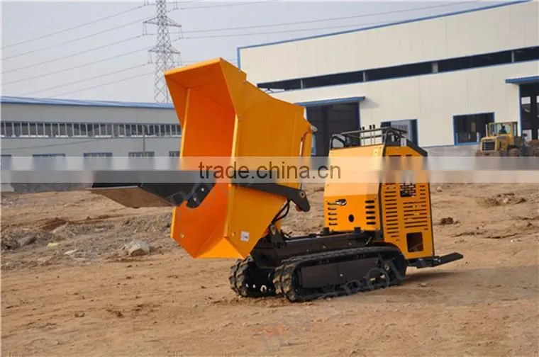 Garden Mini Track Dumper With Rubber Crawler