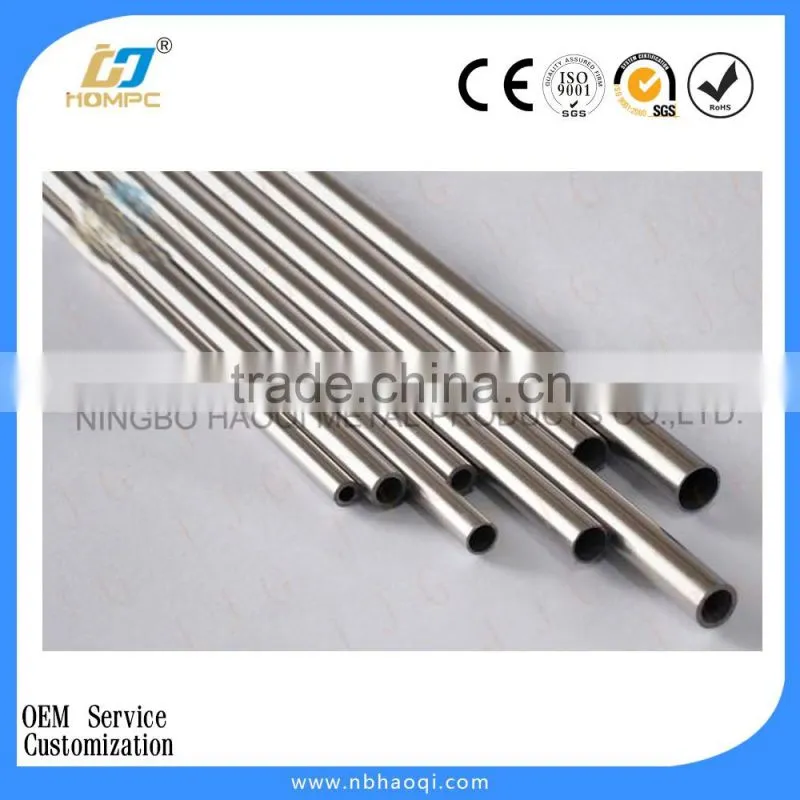 TP316/TP304 Steel Seamless Polished Bright Pen Capillary Tube / Pipe