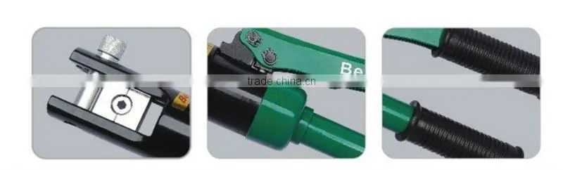 Berrylion YQ240 Hydraulic Press Pliers 5T/8T/12T/13T for Aluminum tip and Copper tip