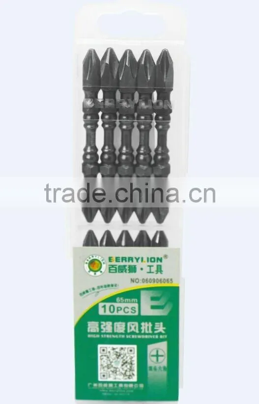 Berrylion Hot Sell Screwdriver bit High Quality 65mm Screwdriver Bit