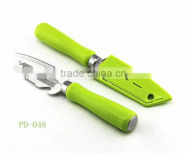 stainless steel vegetable peeler with cover plastic handle vegetable slicer PD-050