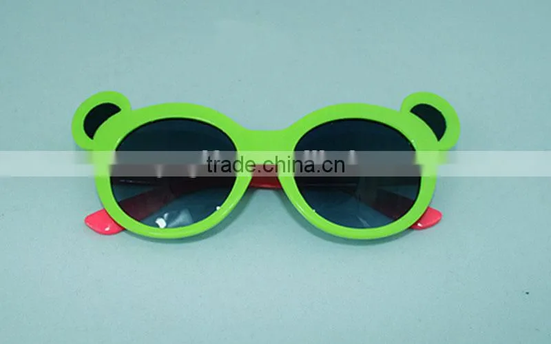 Cute Panda-Shape Glasses Kids Sun Glasses Fashionable Plastic Sunglasses