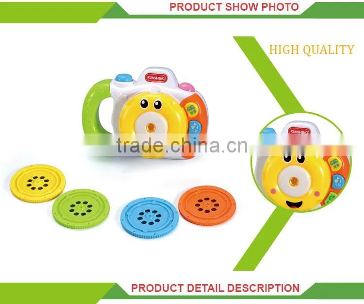 Hot selling Cartoon Baby Play Set Mini Plastic Toy Camera