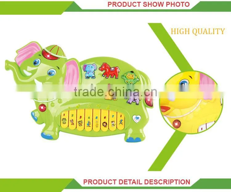 Most popular musical instruments cartoon electric piano toy for baby