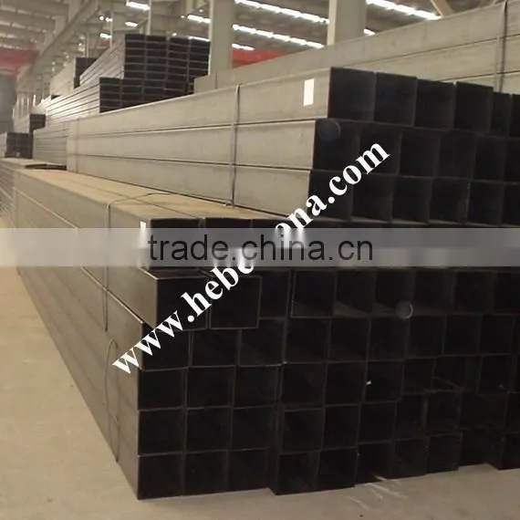 High quality galvanized/black carbon steel squre pipes with competitive price