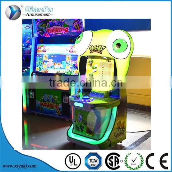 Coin operated kids arcade ticket finger Eiffeled Tower amusement machine ticket lottery game machine