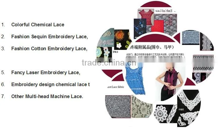 Colorful wholesale cheap allover sequin lace fabric for party dress