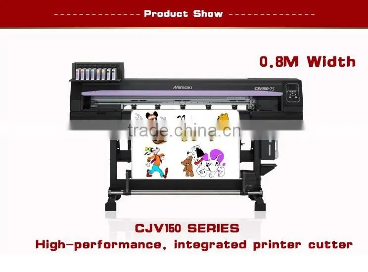 Mimaki CJV150-160 Plotter With Cutter for advertisement