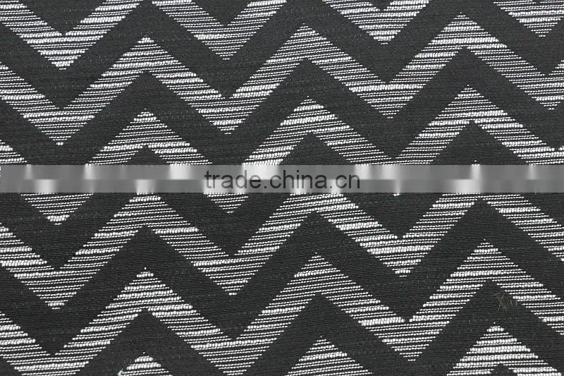 woven polyester cotton jacquard dress fabric