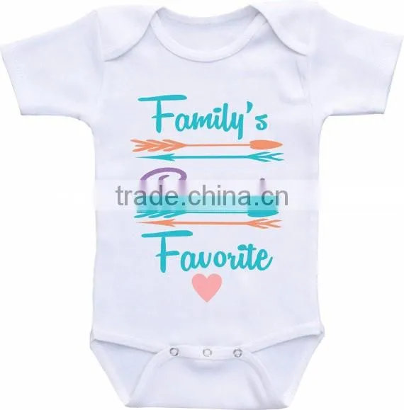Customize Toddler Baby Onesie 100% Organic Cotton Clothing Comfortable baby bodysuit Baby Clothes bodysuit