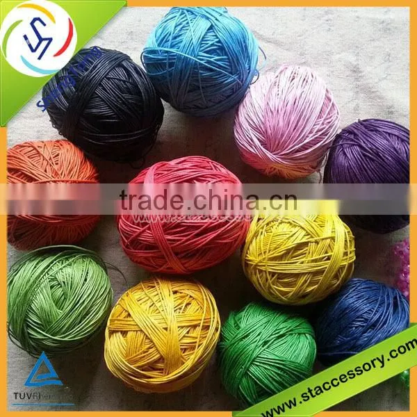 New Design High Quality Wax Cord Bracelet