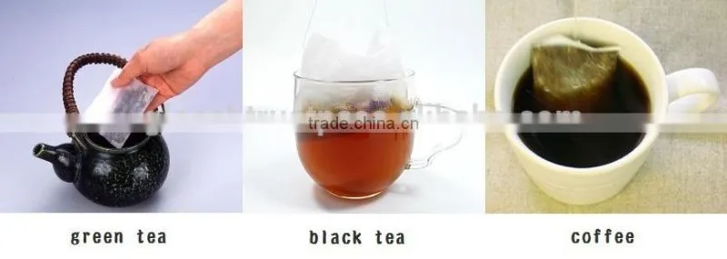 Various types of and Reliable green tea bags tea bag made in Japan