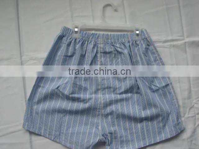yarn dyed boxer shorts