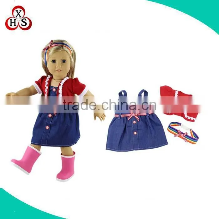 American girl doll clothes soft wholesale 18 young girl doll cloth