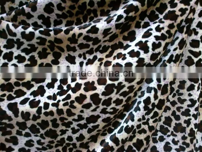 super soft stretch printed korea velvet fabric for garment