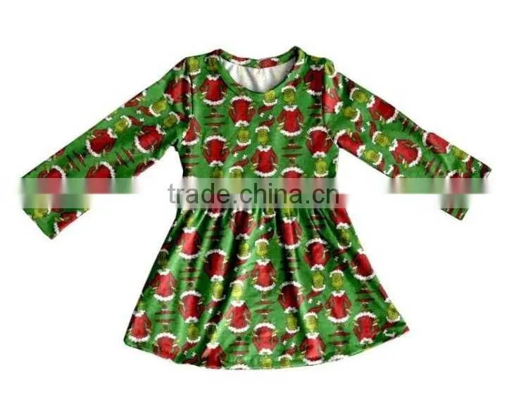 Bunny with chick smocked bishop dress for Easter