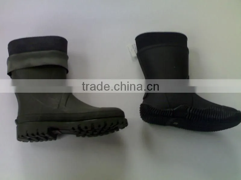 Hot selling Neoprene Gardening Boots rubber boots men's boots