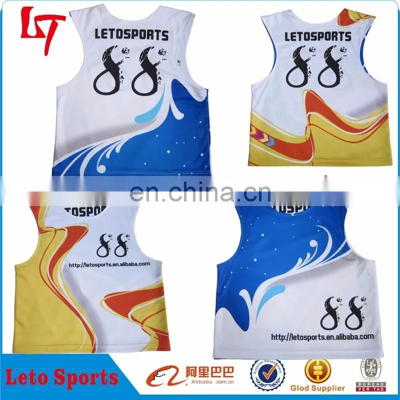 Best quality reversible lacrosse pinnies for sale