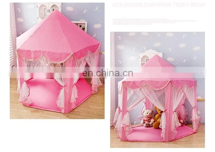 Wholesale Princess Pink Teepee Children Tent Kids Tent For Sale