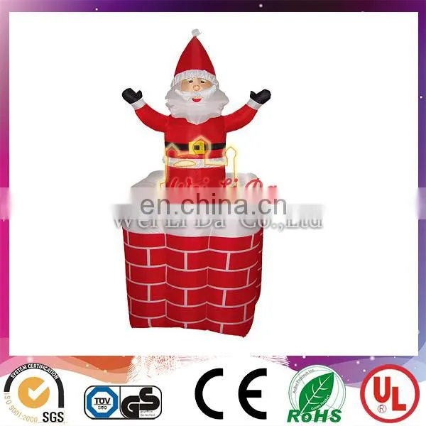 indoor inflatable santa