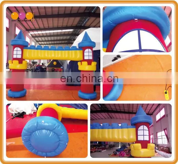 AOQI products good selling advertising inflatable decoration arch door for sale