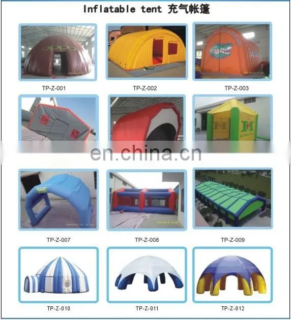 inflatable air building frame