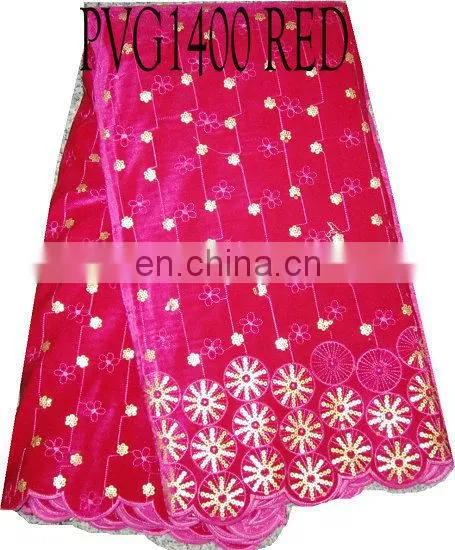 pretty african george lace(PVG14002) african bridal lace