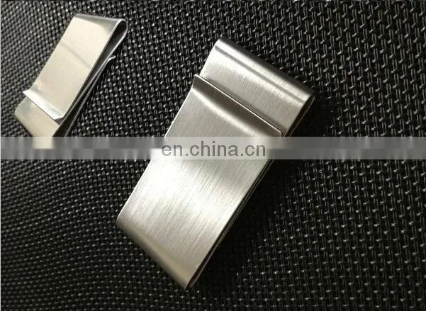 Custom Promotion stainless steel antique money clip