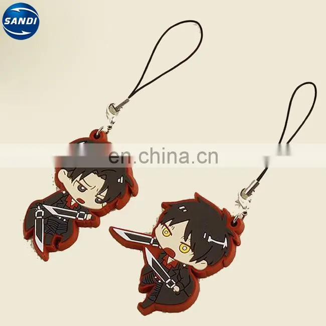 Promotional custom shoe rubber pvc key chain