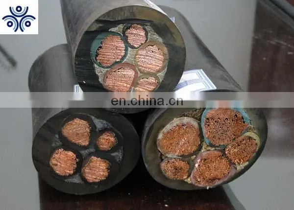 Mining cable copper conductor EPR insulation Rubber sheath