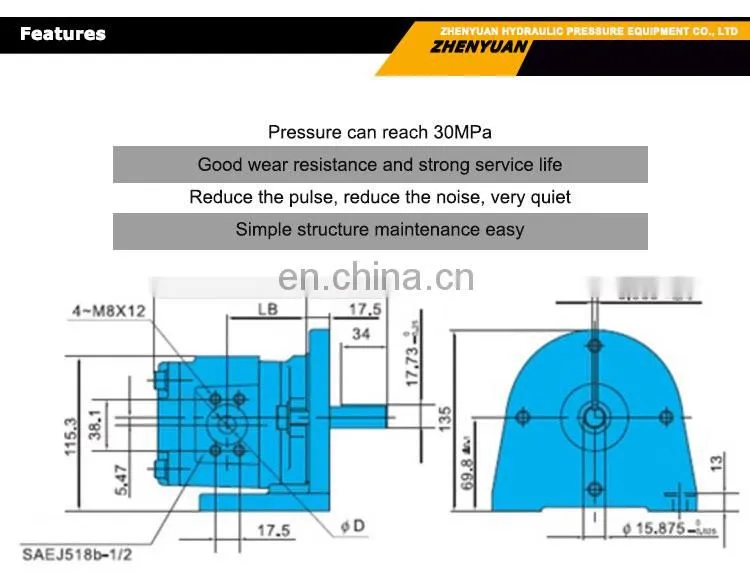 Brand new machine grade eh oil plunger pump pv29-2r5d-c00