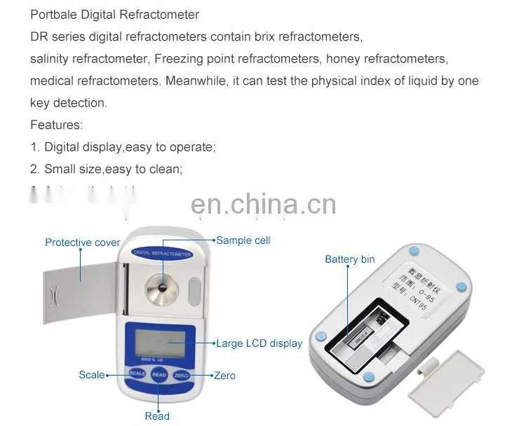Pocket Battery Cleanerdigital Refractometer Price