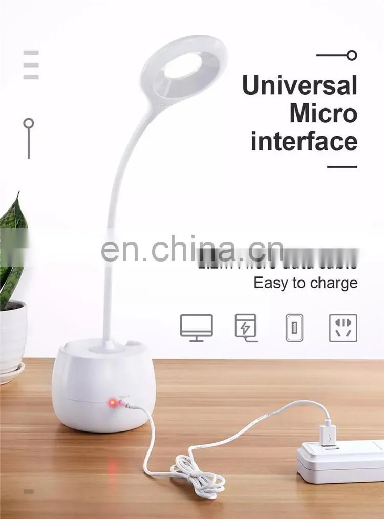 JOYROOM Creative pen holder Rechargeable Led Table Lamp for reading