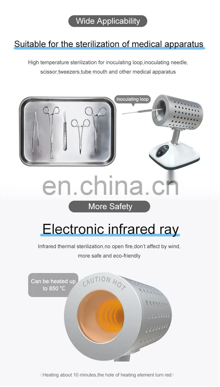 AKM Lab Easy Operation Stable Mini Infrared Sterilizer With Best Price