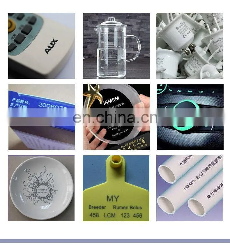 Fiber laser 3d laser printer for stainless steel metal plate silver gold fiber laser marking machine price