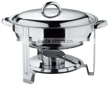 Hot Sale Stainless Steel Restaurant Round Roll Top Buffet Chafer