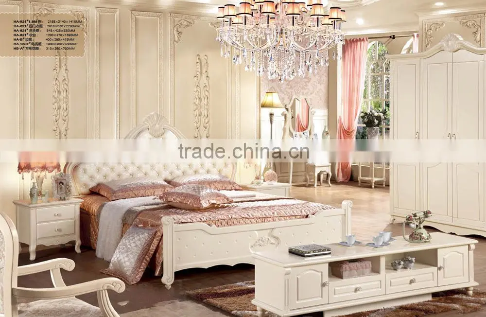 antique reproduction french furniture-French classic bed-french provincial bed