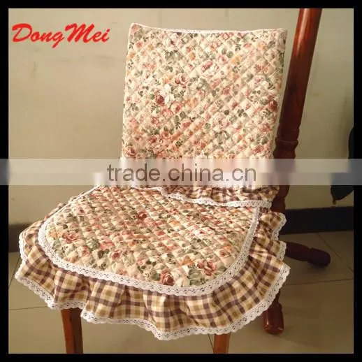 cotton printing chair cover,100% cotton chair cover,low price printed chair cover