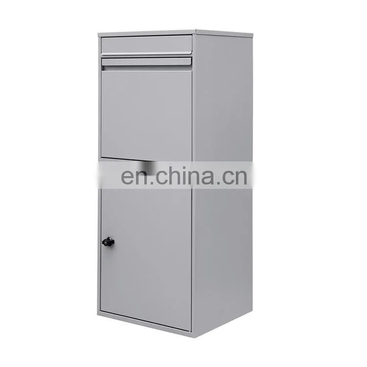 Parcel Drop Box Metal Parcel Letter Box Outdoor Secure Parcel Box