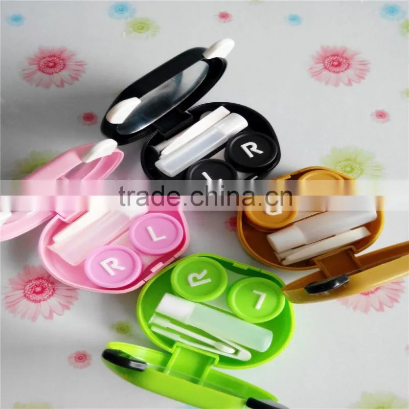 animal shaped cute panda contact lens solution case