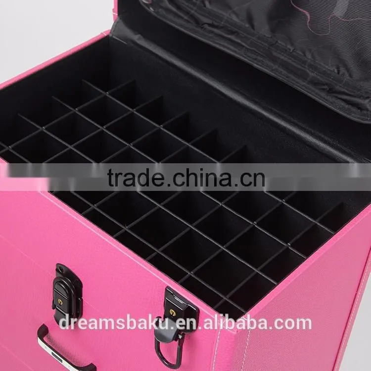 Guangzhou Wholesale Low MOQ Professional Universal Custom Compact Cosmetic Case Makeup bag